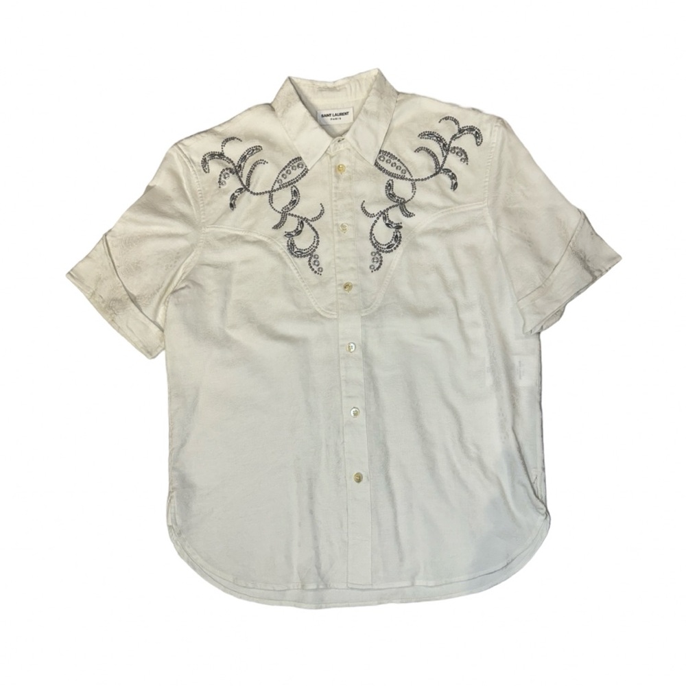 SAINT LAURENT BUTTON UP SHIRT
